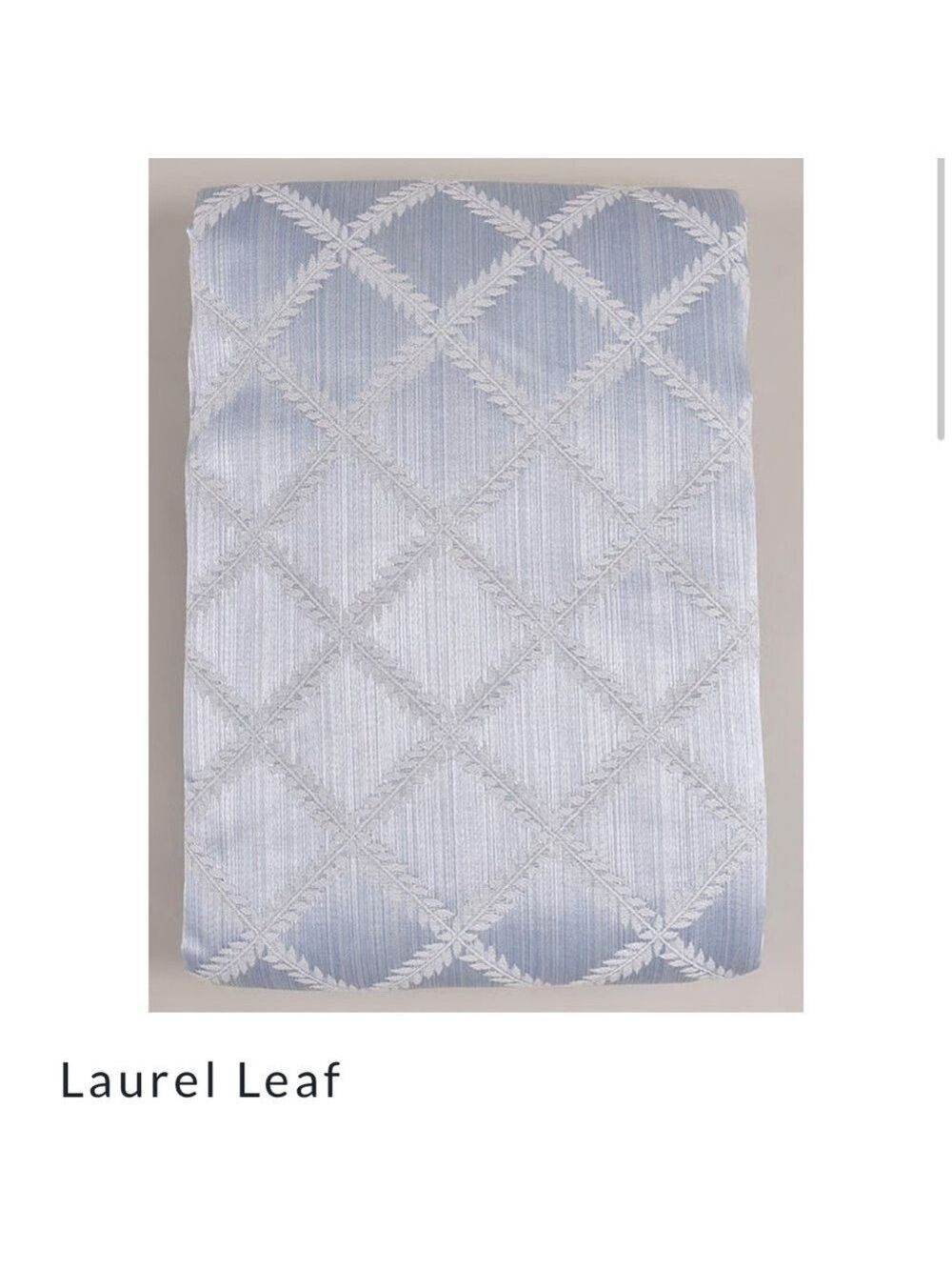 Lenox Laurel leaf tablecloth